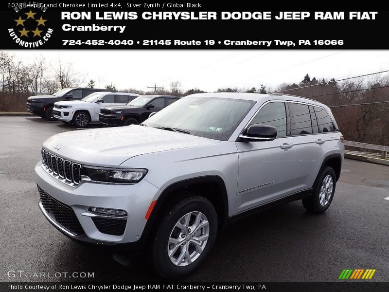 Silver Zynith / Global Black 2023 Jeep Grand Cherokee Limited 4x4