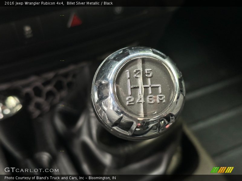 Billet Silver Metallic / Black 2016 Jeep Wrangler Rubicon 4x4