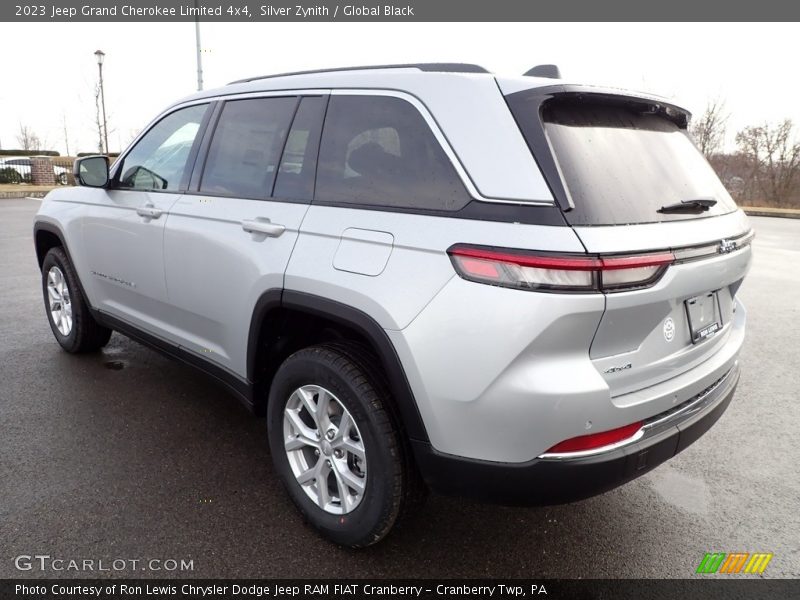 Silver Zynith / Global Black 2023 Jeep Grand Cherokee Limited 4x4