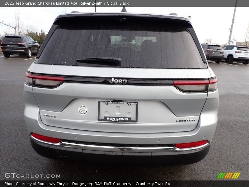 Silver Zynith / Global Black 2023 Jeep Grand Cherokee Limited 4x4