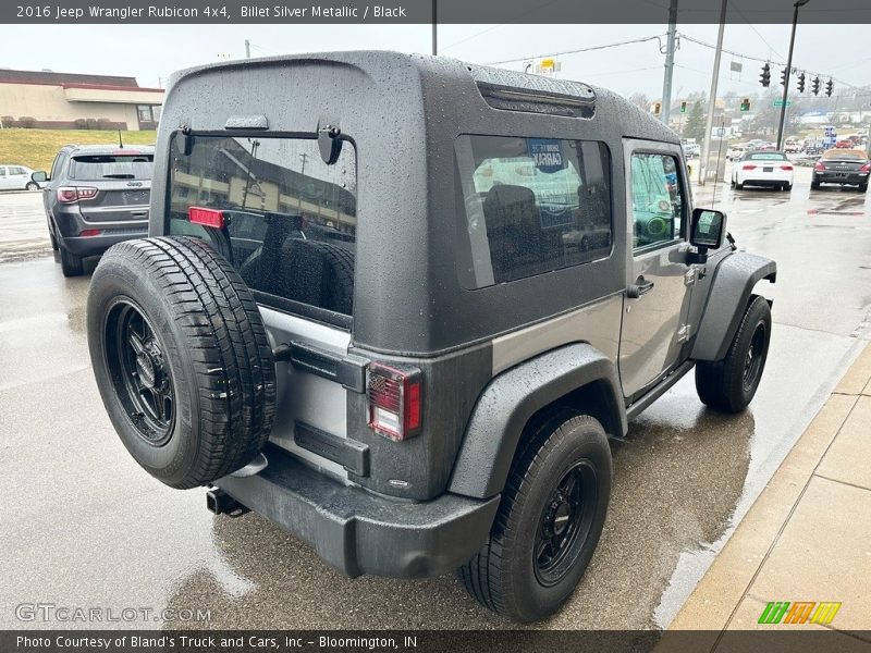Billet Silver Metallic / Black 2016 Jeep Wrangler Rubicon 4x4