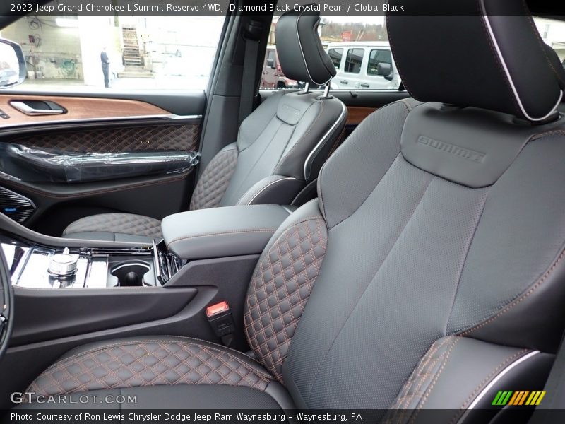 Front Seat of 2023 Grand Cherokee L Summit Reserve 4WD
