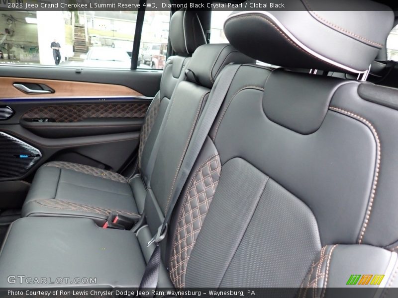 Rear Seat of 2023 Grand Cherokee L Summit Reserve 4WD