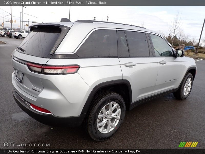 Silver Zynith / Global Black 2023 Jeep Grand Cherokee Limited 4x4