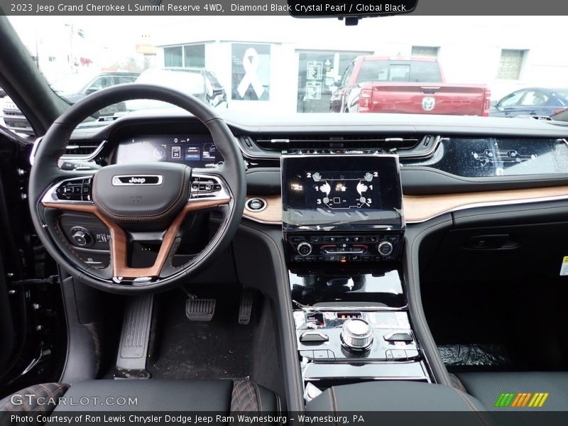 Dashboard of 2023 Grand Cherokee L Summit Reserve 4WD