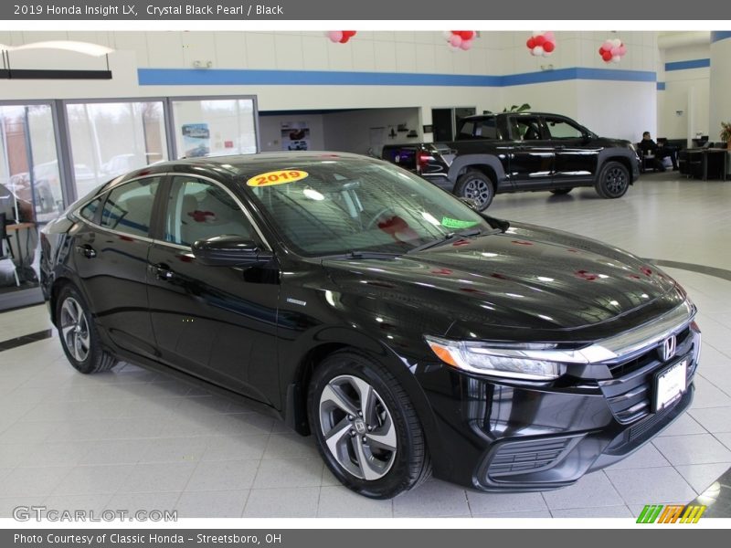 Crystal Black Pearl / Black 2019 Honda Insight LX