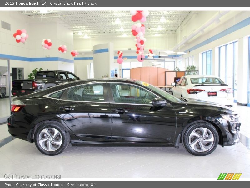 Crystal Black Pearl / Black 2019 Honda Insight LX