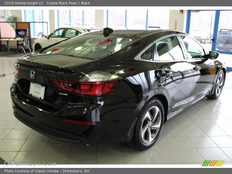 Crystal Black Pearl / Black 2019 Honda Insight LX