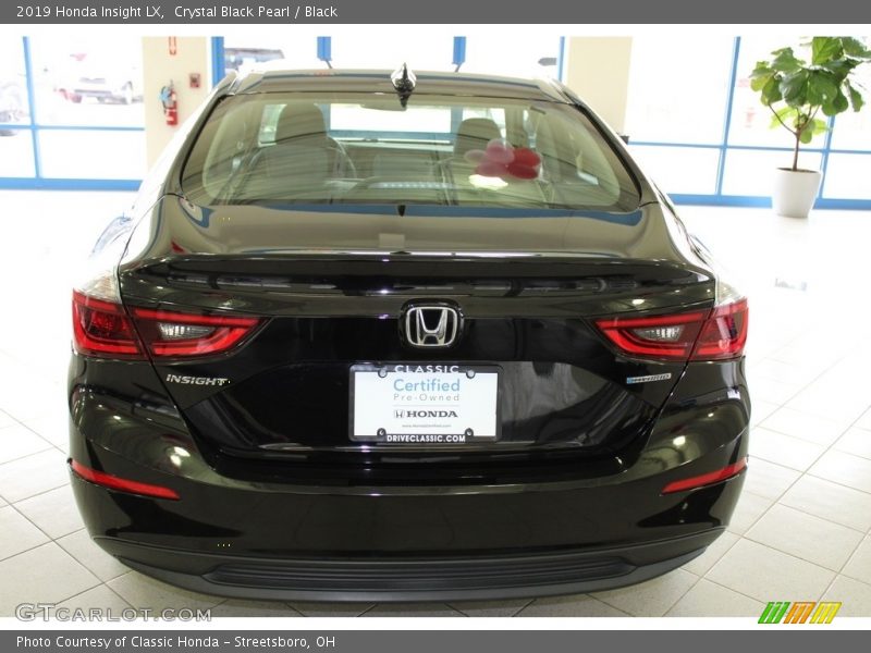 Crystal Black Pearl / Black 2019 Honda Insight LX
