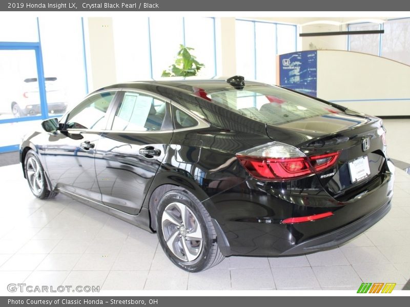 Crystal Black Pearl / Black 2019 Honda Insight LX