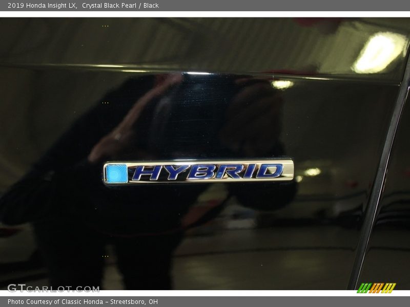 Crystal Black Pearl / Black 2019 Honda Insight LX
