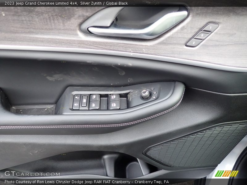 Silver Zynith / Global Black 2023 Jeep Grand Cherokee Limited 4x4