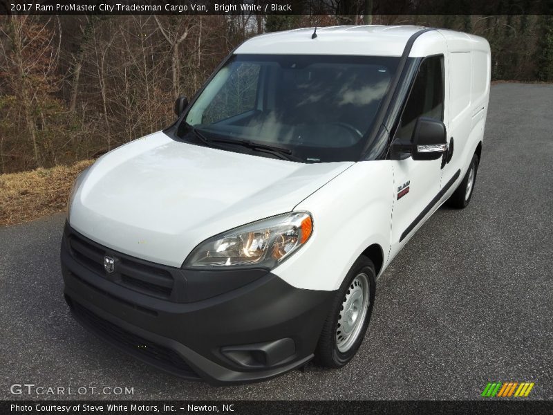 Bright White / Black 2017 Ram ProMaster City Tradesman Cargo Van