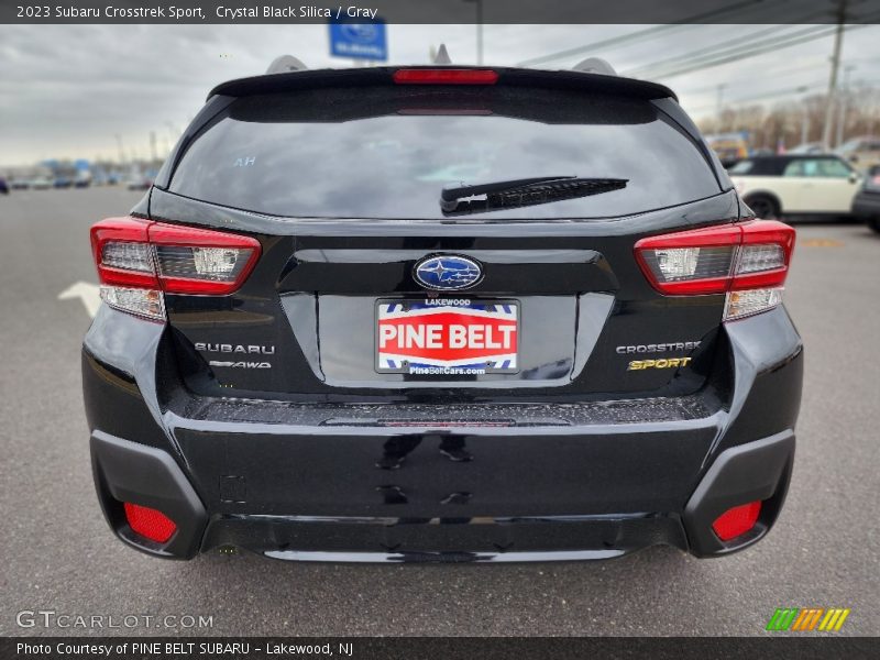 Crystal Black Silica / Gray 2023 Subaru Crosstrek Sport