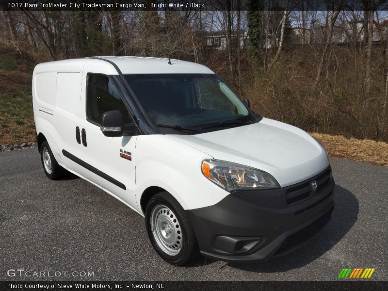 Bright White / Black 2017 Ram ProMaster City Tradesman Cargo Van