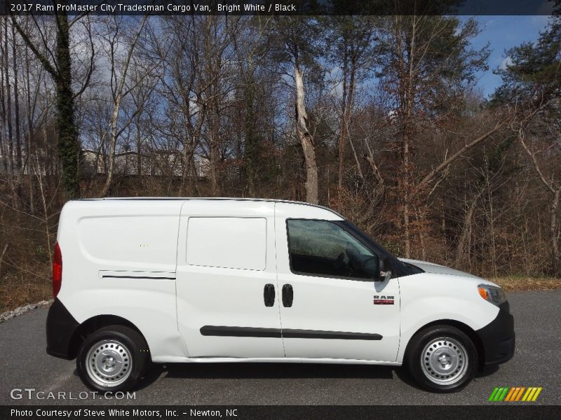 Bright White / Black 2017 Ram ProMaster City Tradesman Cargo Van