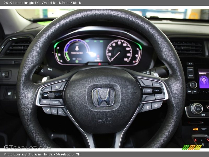 Crystal Black Pearl / Black 2019 Honda Insight LX