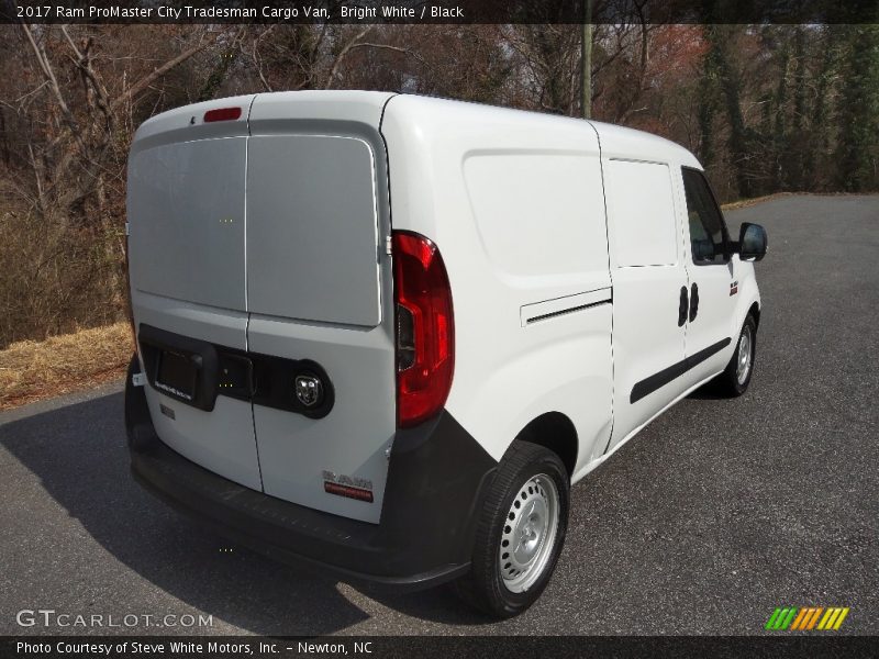 Bright White / Black 2017 Ram ProMaster City Tradesman Cargo Van