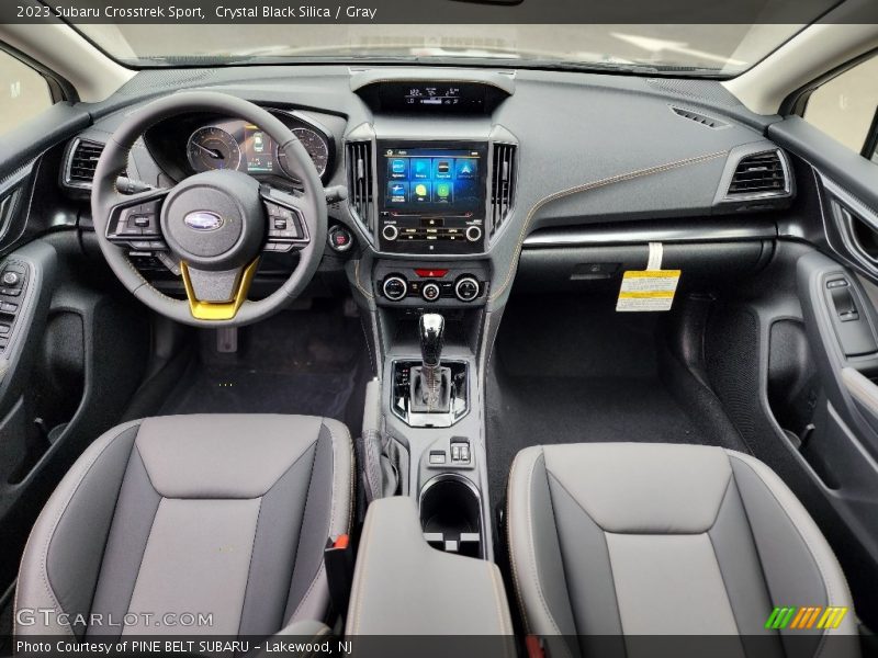 Front Seat of 2023 Crosstrek Sport