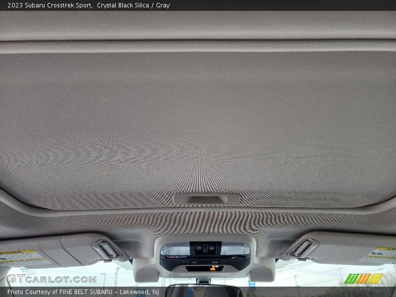 Crystal Black Silica / Gray 2023 Subaru Crosstrek Sport