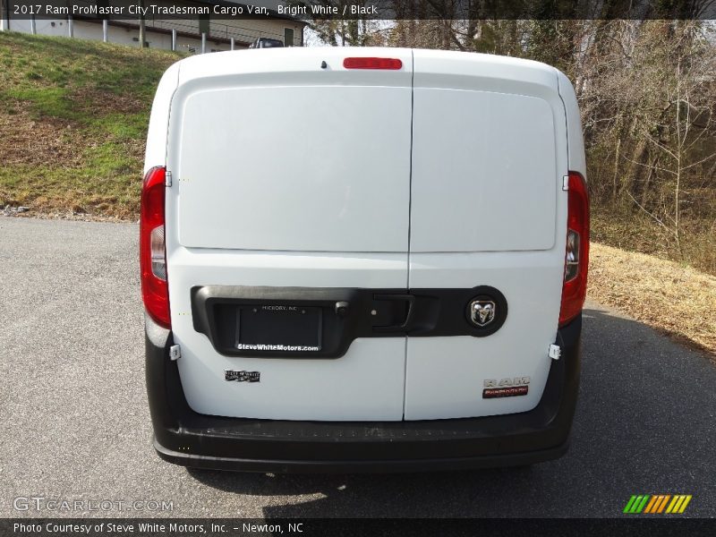 Bright White / Black 2017 Ram ProMaster City Tradesman Cargo Van