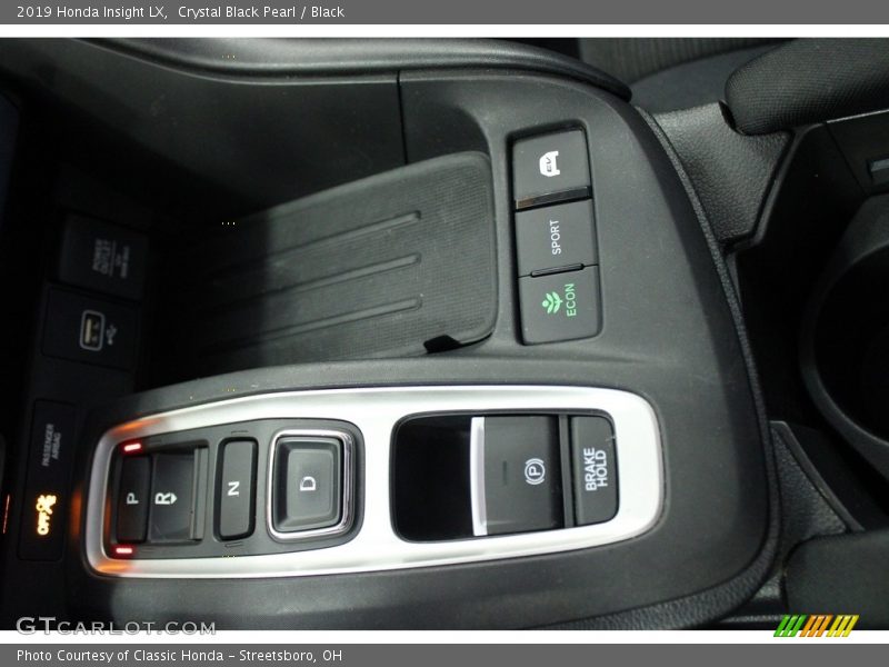 Crystal Black Pearl / Black 2019 Honda Insight LX