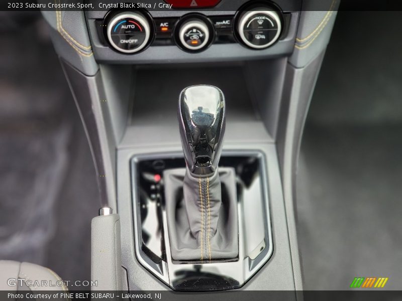 Crystal Black Silica / Gray 2023 Subaru Crosstrek Sport
