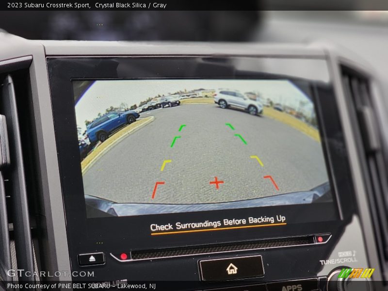 Crystal Black Silica / Gray 2023 Subaru Crosstrek Sport