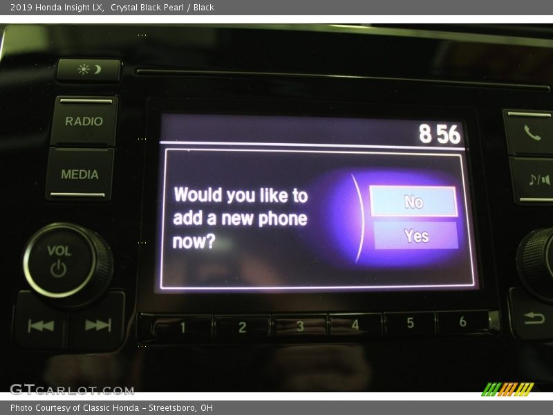 Crystal Black Pearl / Black 2019 Honda Insight LX
