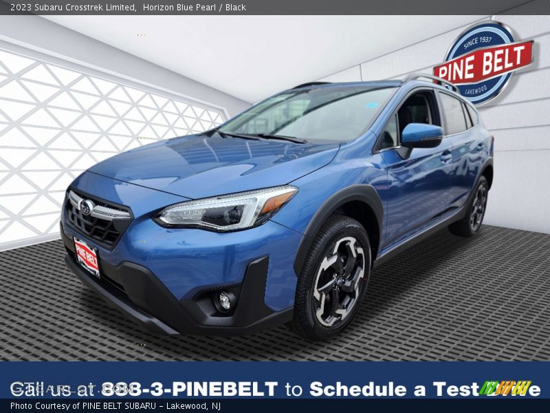 Horizon Blue Pearl / Black 2023 Subaru Crosstrek Limited