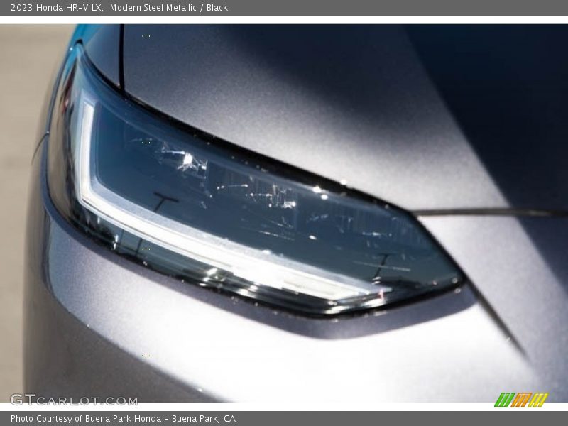 Modern Steel Metallic / Black 2023 Honda HR-V LX