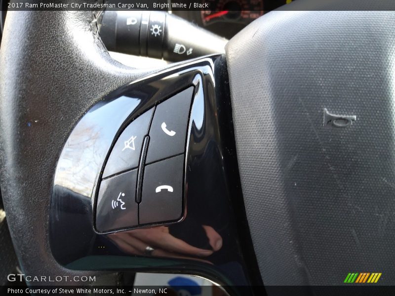 Bright White / Black 2017 Ram ProMaster City Tradesman Cargo Van