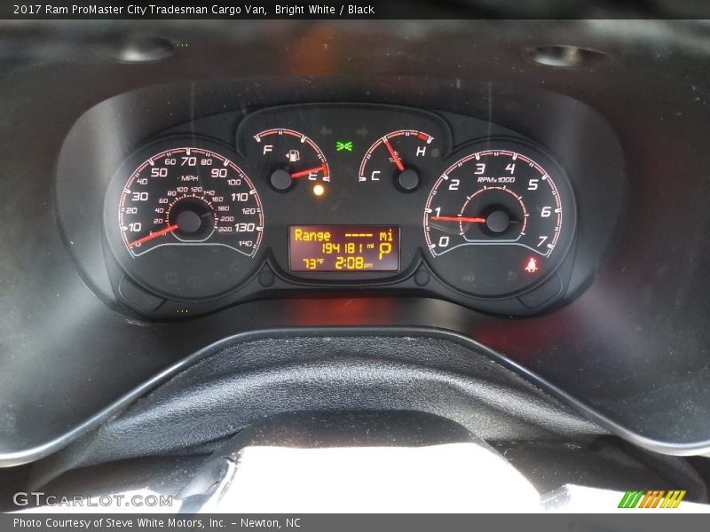 Bright White / Black 2017 Ram ProMaster City Tradesman Cargo Van
