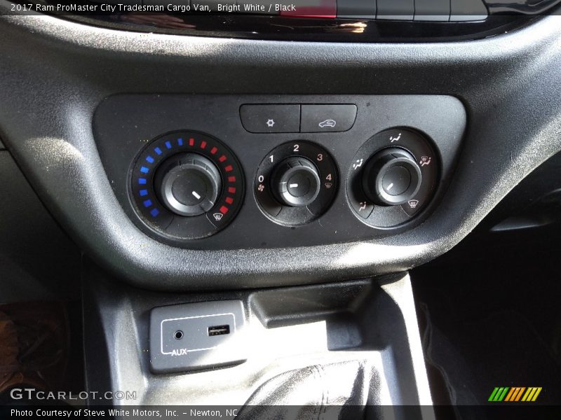 Bright White / Black 2017 Ram ProMaster City Tradesman Cargo Van