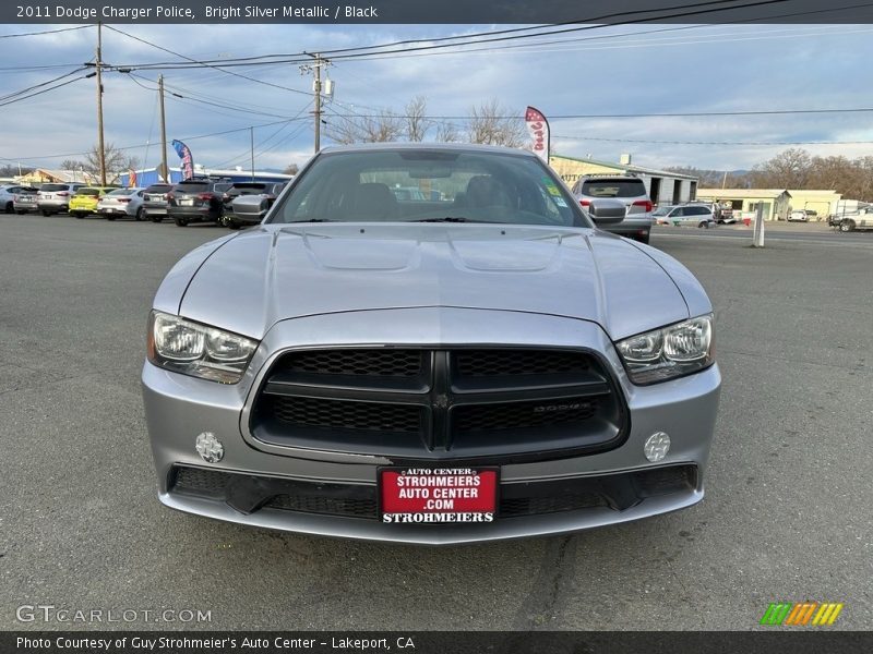 Bright Silver Metallic / Black 2011 Dodge Charger Police