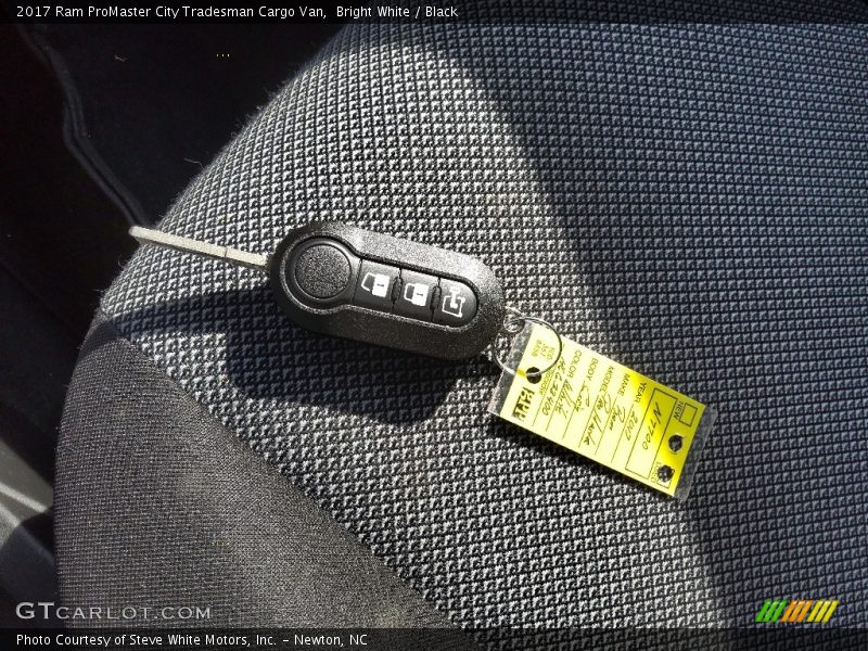 Bright White / Black 2017 Ram ProMaster City Tradesman Cargo Van