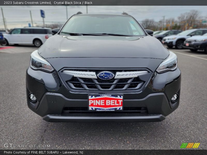 Crystal Black Silica / Black 2023 Subaru Crosstrek Limited
