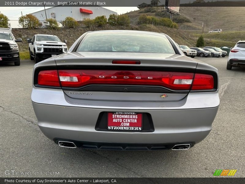 Bright Silver Metallic / Black 2011 Dodge Charger Police