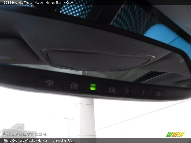 Molten Silver / Gray 2018 Hyundai Tucson Value