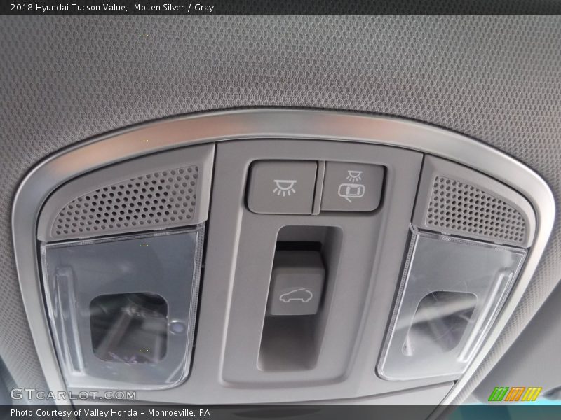 Molten Silver / Gray 2018 Hyundai Tucson Value