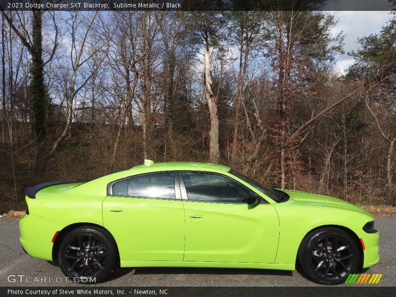  2023 Charger SXT Blacktop Sublime Metallic