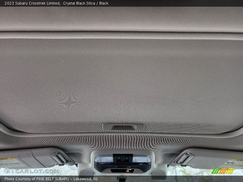 Crystal Black Silica / Black 2023 Subaru Crosstrek Limited