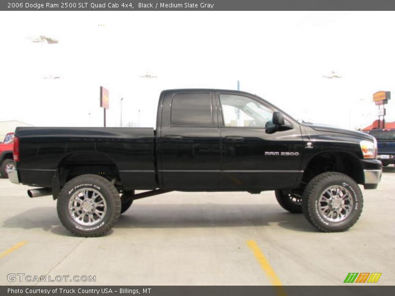 Black / Medium Slate Gray 2006 Dodge Ram 2500 SLT Quad Cab 4x4