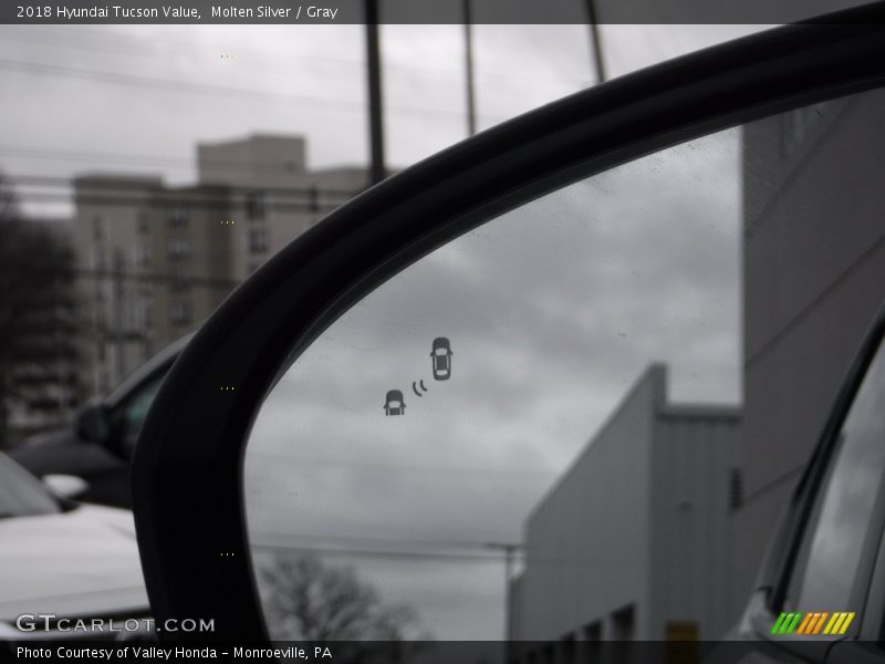 Molten Silver / Gray 2018 Hyundai Tucson Value