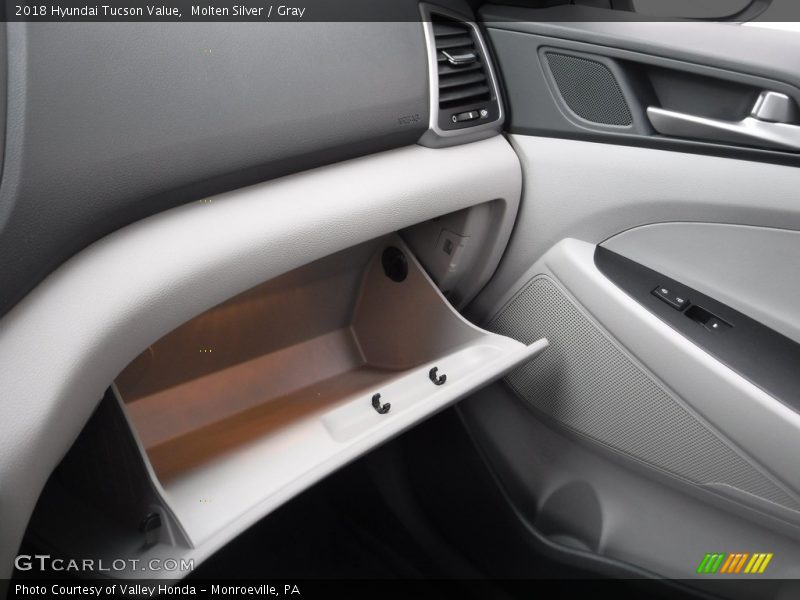 Molten Silver / Gray 2018 Hyundai Tucson Value