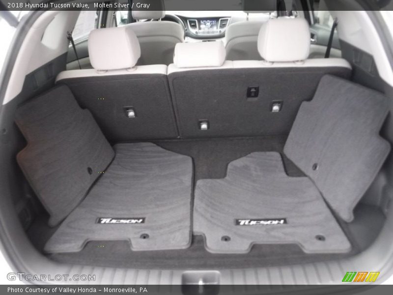 Molten Silver / Gray 2018 Hyundai Tucson Value