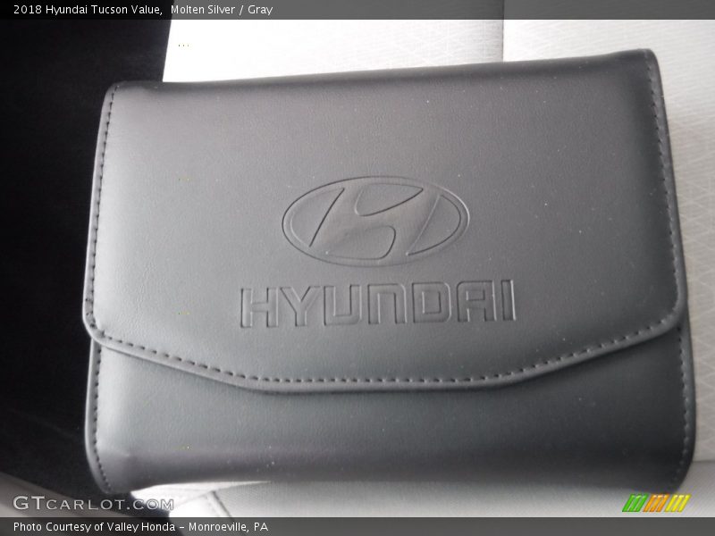 Molten Silver / Gray 2018 Hyundai Tucson Value