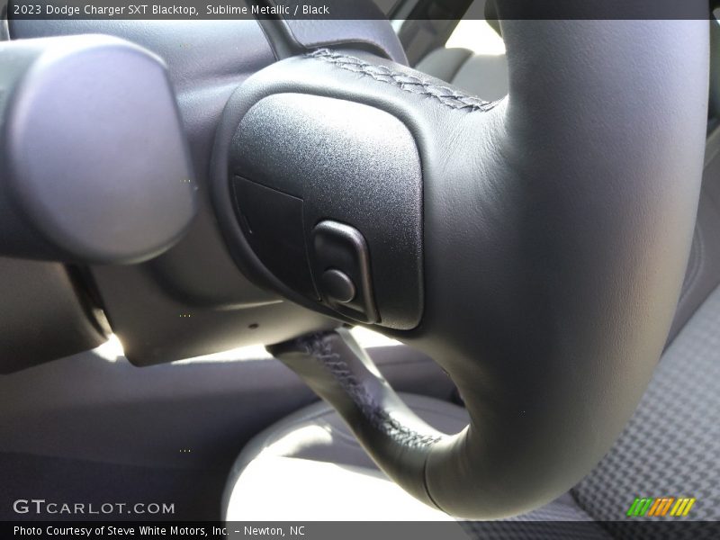  2023 Charger SXT Blacktop Steering Wheel