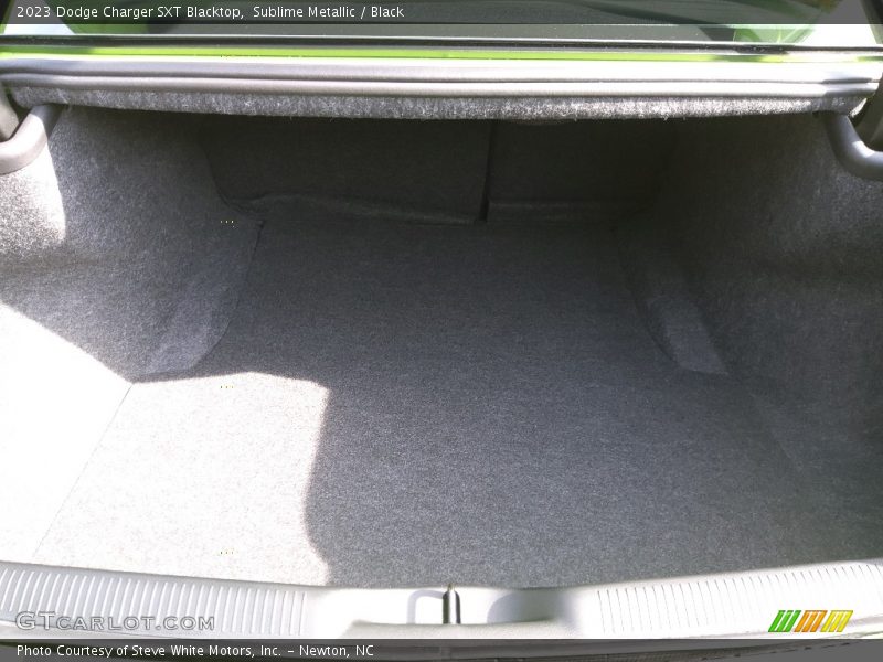  2023 Charger SXT Blacktop Trunk