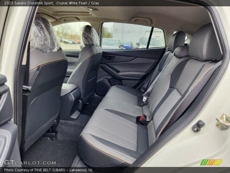 Crystal White Pearl / Gray 2023 Subaru Crosstrek Sport